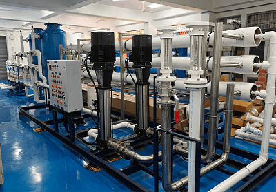 ro reverse osmosis based drinking water treatment plant on-site by Pristine Water