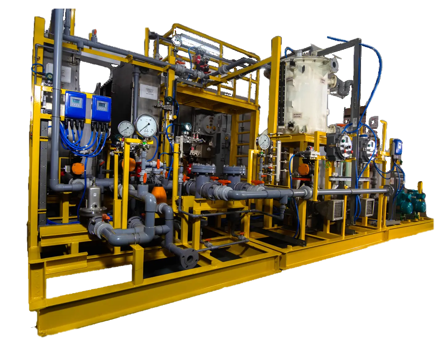 Seawater electrochlorinator