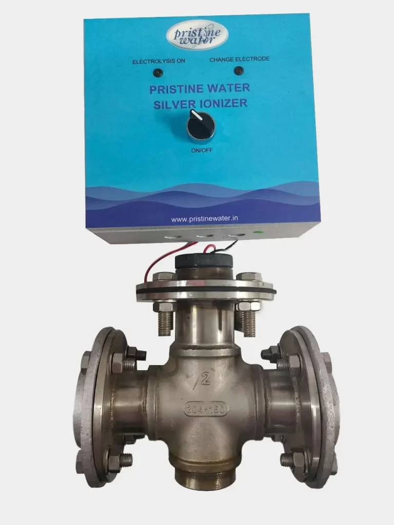 germs, bacteria, algae, and other biochemical growth in water